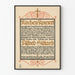 Vintage-Konzertposter der Kirche 1913, klassische Wanddekoration