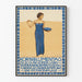 Vintage-Poster Kornblumentag Edition Leipzig – Florale und elegante Wanddekoration