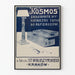 Vintage-Poster KOSMOS - Retro-industrielle Wanddekoration