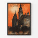 Vintage-Poster Krakau - Wanddekoration im Retro-Stil