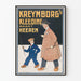 Vintage-Poster Kreymborg’s Kleidung für Herrenmode