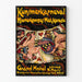 Vintage-Poster Kunstnerkarneval – Maskerade des Herz-Königs