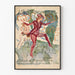 Kunstner Karneval-Poster – Vintage-Wanddekoration für Theater und Karneval