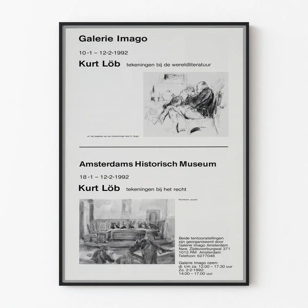 kurt-lob-tekeningen-bij-het-recht-i-s-m-galerie-imago