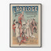 Vintage-Poster L'Horloge Champs-Élysées Sommerkonzert