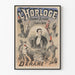 Vintage-Poster L'Horloge Déramé – Wanddekoration Theater Paris