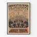 Vintage-Poster L'Horloge Jackley Troupe Champs-Élysées
