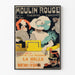 Vintage-Poster La Belle de New York – Vintage-Wanddekoration