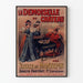 Vintage-Poster La Demoiselle du Château von Xavier de Montepin