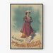 Vintage-Poster La Gracieuse Mlle Mercédès Noëlita