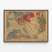 Historisches Poster Der Krieg ist die nationale Industrie Preußens - Vintage-Wanddekoration — gerahmtes Bild an der Wand