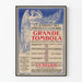 Vintage-Poster Große Tombola Krieg 1915 - Historische Wanddekoration