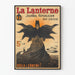 Vintage-Poster La Lanterne Journal Républicain Anti-klerikal