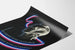 Poster Freiheit für Frankreich - Patriotische dreifarbige Wanddekoration