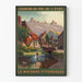 Vintage-Poster La Mayenne Pittoresque – Retro-Wanddekoration