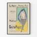 Vintage-Poster Der Tod des Eigenen - Retro-Wanddekoration