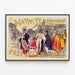 Poster Die Geburt - Vintage-Wanddekoration Artem Legrand — gerahmtes Bild an der Wand