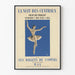 Vintage-Poster Die Nacht der Centraux - Ballette der Oper im Palais de Chaillot