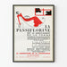 Vintage-Poster La Passiflorine - Retro-Wanddekoration für feminines Apotheken-Design