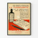 Vintage-Medizinposter La Passiflorine zur Wanddekoration