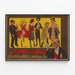 Vintage-Poster La Revue de la Scala Wanddekoration — gerahmtes Bild an der Wand