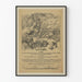 Historisches Poster Der Ansturm im Jahr 1914