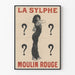 Vintage-Poster La Sylphe Moulin Rouge