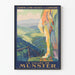 Vintage-Poster La Vallée de Munster - Eisenbahnen von Elsass und Lothringen