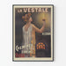Vintage-Poster La Vestale - Dauerbrandofen Viville Paris