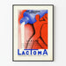 Vintage-Werbeplakat Magnésialait Lactoma
