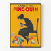 Vintage-Poster Laines du Pingouin