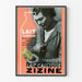 Vintage-Poster Zizine Calcium-Milch – Retro-Wanddekoration