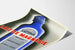 Vintage-Poster Magnesiummilch - Retro-Wanddekoration