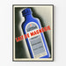 Vintage-Poster Magnesiummilch - Retro-Wanddekoration
