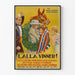 Vintage-Poster Lalla Vinner – Retro-Kino-Wanddekoration