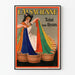 Vintage-Poster L'Alsacienne Teint Tous Tissus - Textil-Wanddekoration