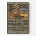 Vintage-Poster Landesschiessen Burgdorf 1913 Wanddekoration