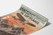 Vintage-Poster Flugzeug und Berge zur Wanddekoration