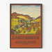 Vintage-Poster Langenbruck Jura Schweiz Luftstation und Wintersport