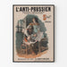 Vintage-Poster L'Anti-Prussien Journal Patriotique – Retro-Wanddekoration