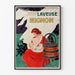 Vintage-Poster Waschmaschine Mignon - Retro-Wanddekoration