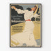 Vintage-Poster vom Tennisturnier in Heiligendamm 1914