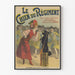 Vintage-Poster Le Chien du Régiment - Wanddekoration für Theater und Musik