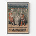 Vintage-Poster Der Herrschaftsrecht - Wanddekoration Opernhaus Comique