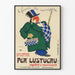 Vintage-Poster Pér' Lustucru - Retro-Wanddekoration für die Küche