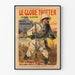 Vintage-Poster Le Globe Trotter - Reise und Abenteuer