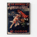 Vintage-Poster Le Journal - L'amour à Paris von M. Goron