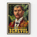 Vintage-Poster Le Légendaire Professor Benevol Dekoratives