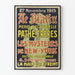 Vintage-Poster Le Matin - Die Geheimnisse von New York 1915