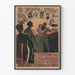 Vintage-Poster Der Spion des Kaisers, großer historischer Roman